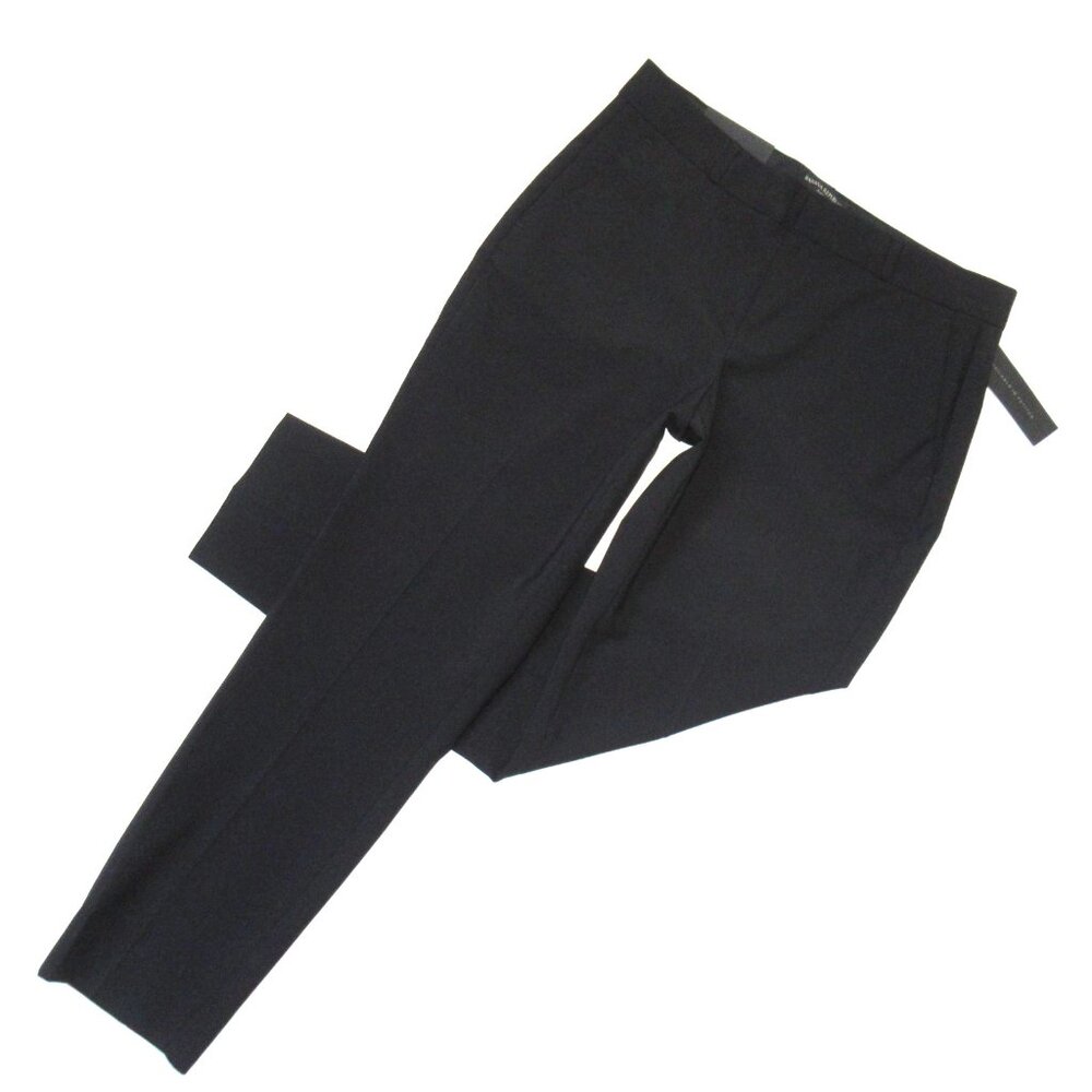 NWT Banana Republic Avery in Black Lightweight Washable Wool Ankle Pants 2